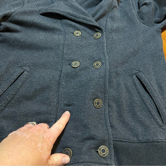 Ralph‎ Lauren Blue Military Style Jacket Size Large Academia Capsule Wardrobe - Picture 5 of 10